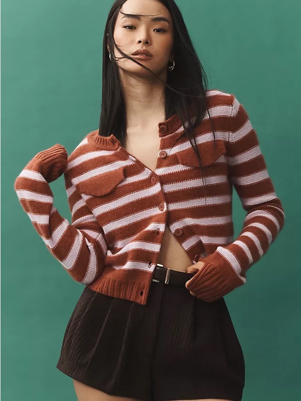 Anthropologie Mauve $198 Cashmere Sweater - Size XS